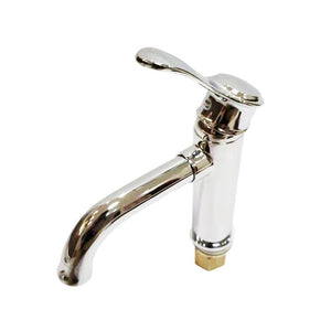 360 Rotation Spout Modern Kitchen Mixer Tap Brass Polished Single Handle Wash Basin Faucet For Bathroom Deck Mounted