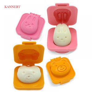 Egg Mold Cute Cartoon 3D Egg Ring Mould Bento Maker Cutter Decorating Egg Tool