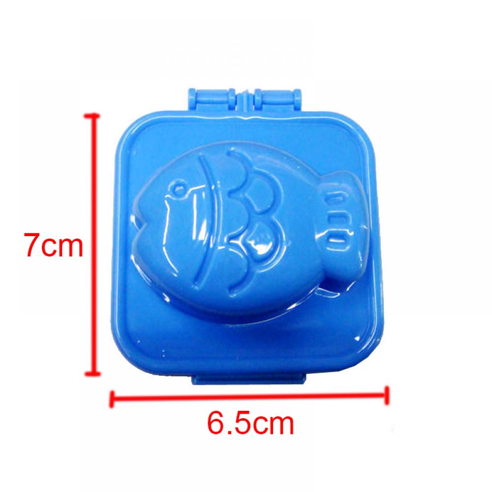 Egg Mold Cute Cartoon 3D Egg Ring Mould Bento Maker Cutter Decorating Egg Tool