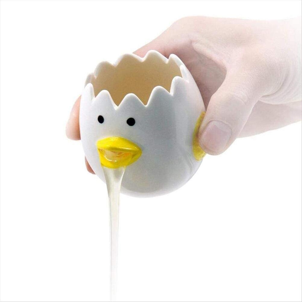 Ceramic Egg Separator Chick Shape Egg Yolk Separator Kitchen Gadgets Kitchen Accessories