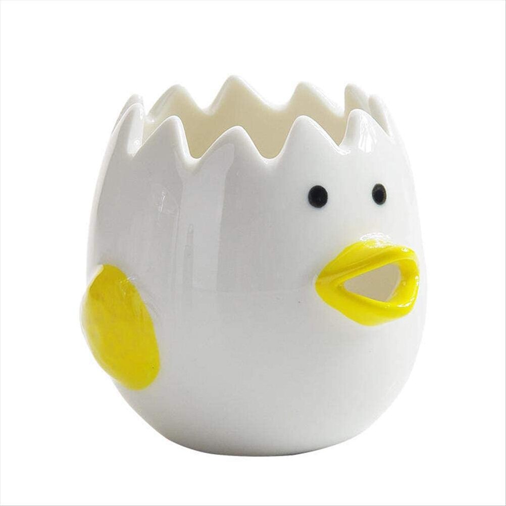 Ceramic Egg Separator Chick Shape Egg Yolk Separator Kitchen Gadgets Kitchen Accessories