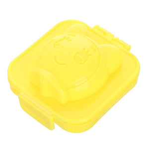 Egg mold Cute Cartoon Baby Rice Ball Mold 3D Egg Ring Bento Accessories Rabbit Bear Fish Egg Decorating Tool Kitchen Gadgets