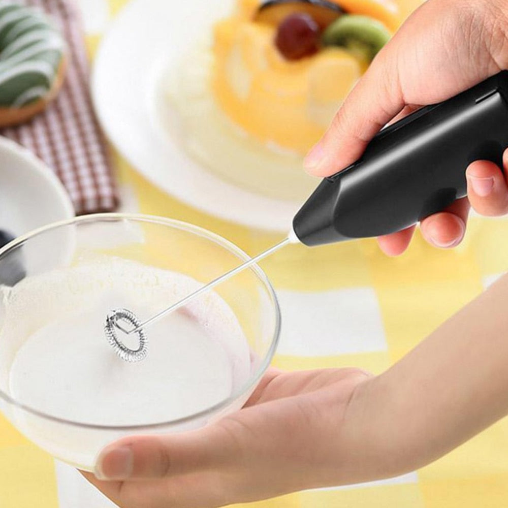 Mini Electric Handheld Milk Frother Frothers Drink Foamer Whisk Mixer Coffee Egg Beater Cream Stiring Machine Mixer Stirrer