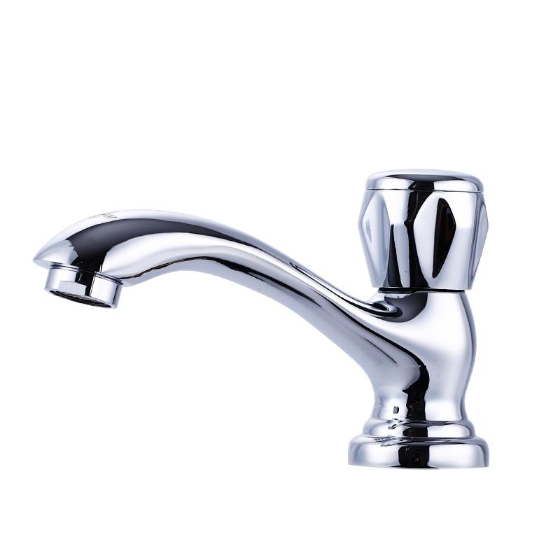 New Arrival Faucets Home Bathroom Faucet Basin Water Taps  Single Handle Cold Fast on Faucet Deck Mounted Faucets