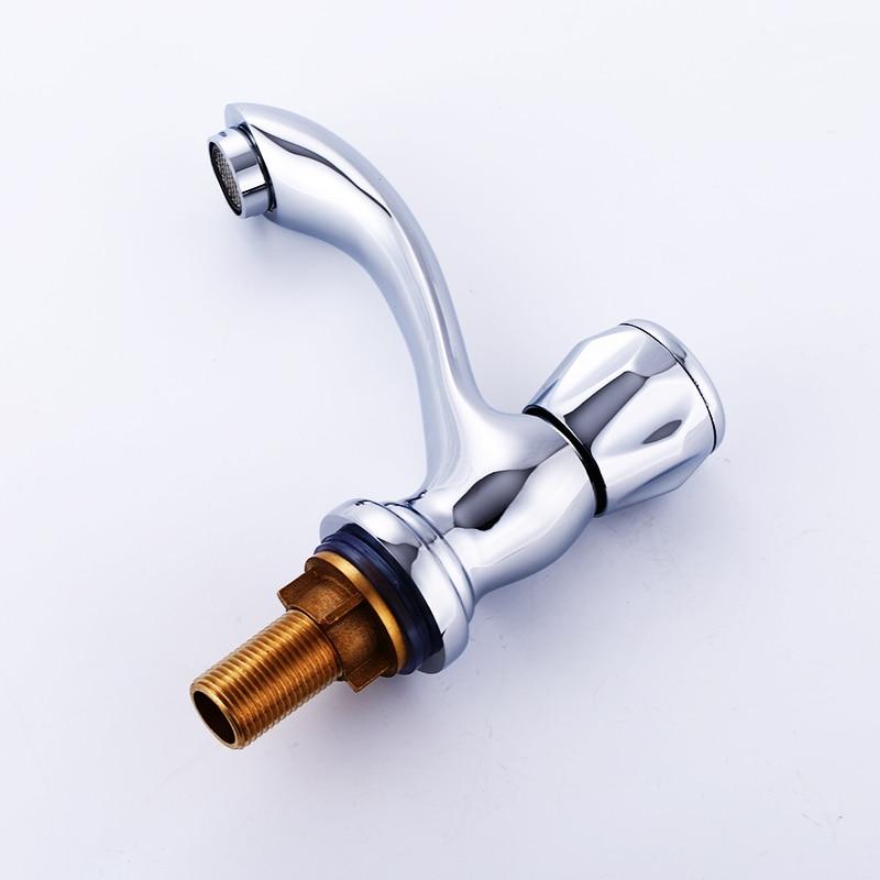 New Arrival Faucets Home Bathroom Faucet Basin Water Taps  Single Handle Cold Fast on Faucet Deck Mounted Faucets