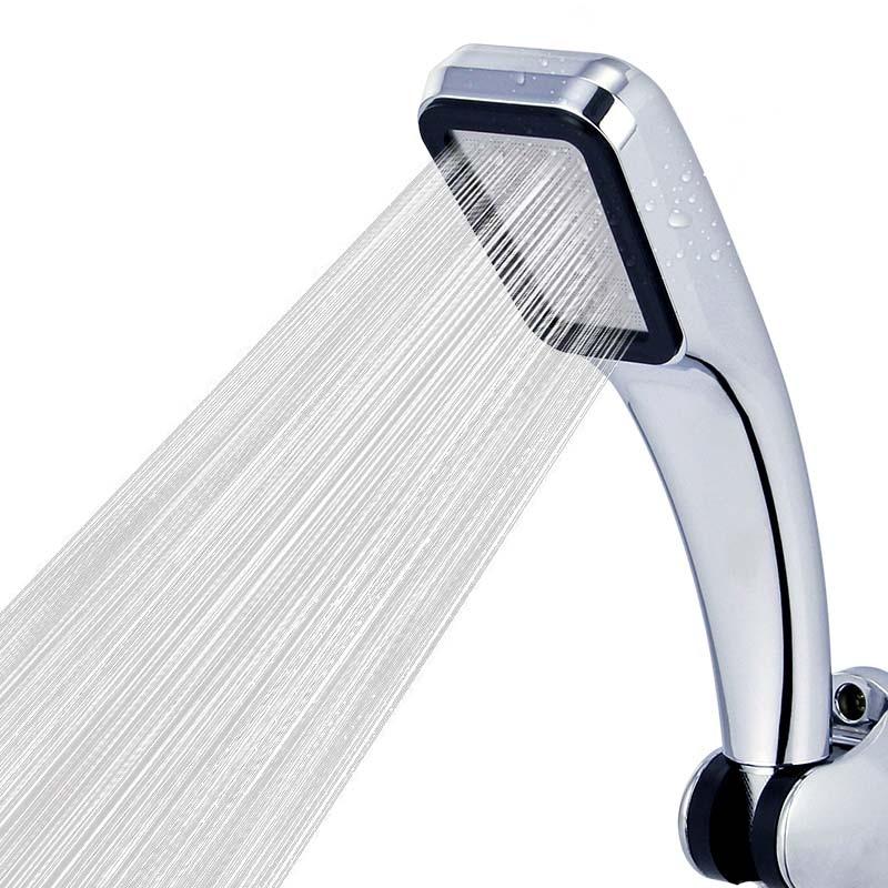 Quality Bathroom Rainfall 300 Hole Shower Head Water Saving Flow With Chrome ABS Rain Shower Head High Pressure Boost SP001