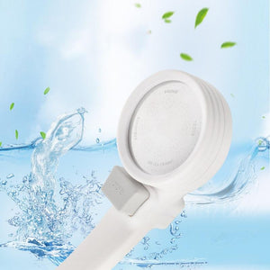 Saving Water Shower Head High Pressure ABS With Stop Switch Handheld SPA Shower Head Resistance To Falling Massage Nozzle