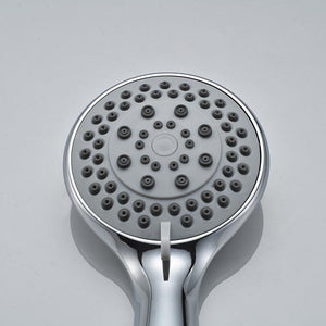 Shower Head ABS Chrome Bathroom Bath Shower Water Saving High Pressure Round Shape NIERSI Hand Shower Heads SP108