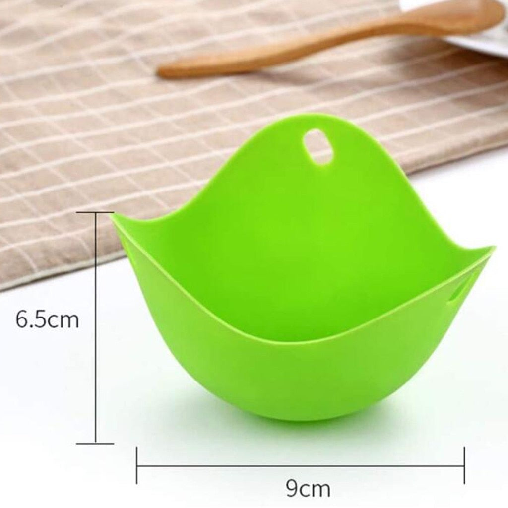 Silicone Egg Poacher Poaching Pods Pan Mould Egg Mold Bowl Rings Cooker Boiler Kitchen Cooking Tool Accessories Gadget #1