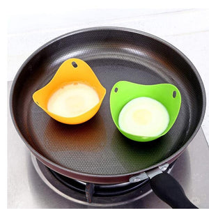 Silicone Egg Poacher Poaching Pods Pan Mould Egg Mold Bowl Rings Cooker Boiler Kitchen Cooking Tool Accessories Gadget #1