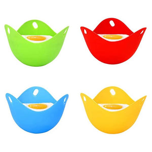 Silicone Egg Poacher Poaching Pods Pan Mould Egg Mold Bowl Rings Cooker Boiler Kitchen Cooking Tool Accessories Gadget #1