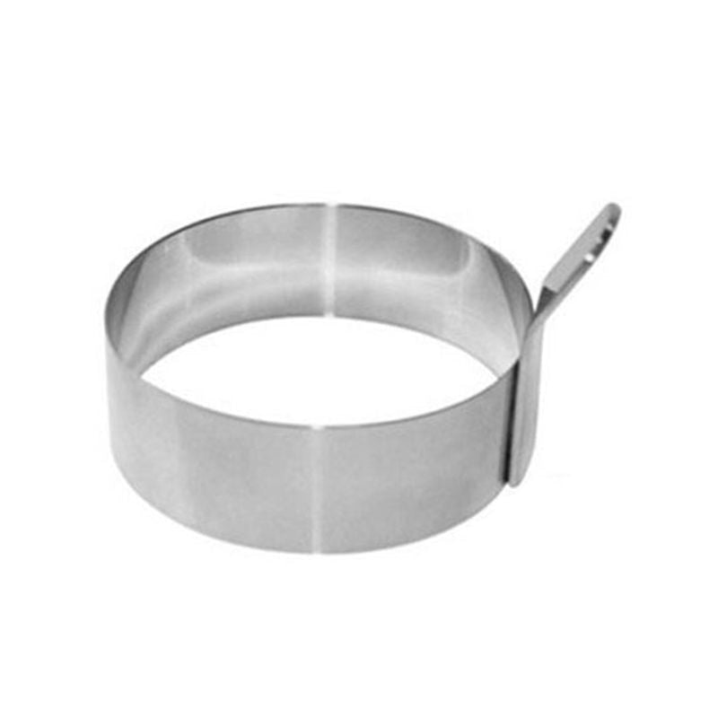 Stainless Steel Egg Mold 7.5/9cm Fried Egg Ring Pancake Mould Egg Mold Cooking Kitchen Accessories Gadget Tool 2 Sizes